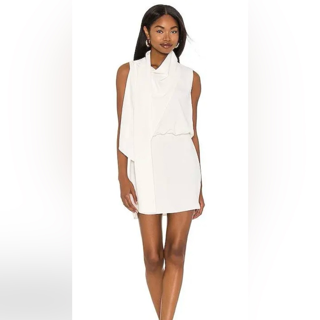 Amanda Uprichard Elegant White Mini Dress